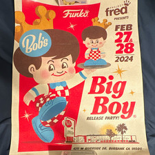 Big Boy Original Release Party Advertising Sign Feb 27-28 2024 picture