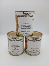 Vintage Ready Reserve Foods #2.5 Cans (Lot Of 3) picture