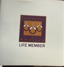 Cooking Club of America Life Member Tile Trivet 6.5