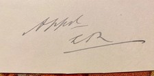 King Edward VII Signed Cut Royalty UL Approved E.R.” picture