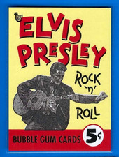 1956 ELVIS TOPPS 2018 Wrapper art cards #49 Card in series IN TOP LOADER picture