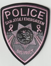 San Jose / Evergreen District, California Police Pink - Breast Cancer Awareness picture