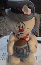 Vintage Gemmy Frosty The Snowman Animated Plush Sings & Dances Hot Chocolate Mug picture