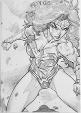 Wonder Woman - Original 9x12