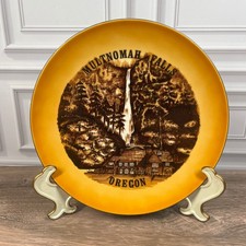 Vintage Multnomah Falls Oregon Souvenir Plate 8.25