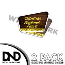 Croatan National Forest North Carolina Decals 4