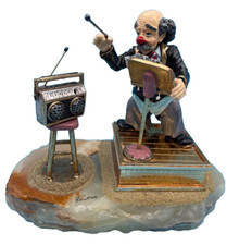 1988 Ron Lee Conductor Clown Leading Music From His Radio ~