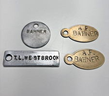 Vintage Prison Inmate Property / Laundry / Chit Tag Lot picture