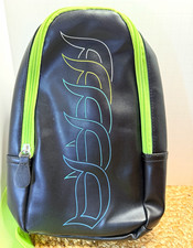 Disney Disneyland Resort Mini Backpack Black with Green Zipper Trim One Size picture