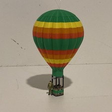 Hot Air Balloon HO Scale Glow 3-D Printed Small4.5” Green Multi color ￼￼ picture