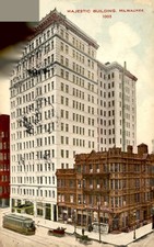 Schlitz Hotel, Milwaukee, 1965 Postcard picture