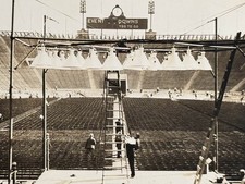 Gilmore Stadium Los Angeles Boxing Ring Vintage Photograph Sports Arena RARE picture