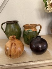 Vintage 1987 Wood Vase, Believed Burlwood  Dan Treyoney Gunnison CO picture