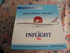Exceptionally RARE Inflight 200 McDonnell Douglas DC-10 Bangladesh AIR, Perfect picture