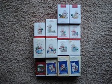 Hallmark Keepsake Ornament 14pc Lot Snowball and Tuxedo Little Nap Two Sweet NEW picture