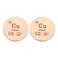 2Pcs Copper Disc 1
