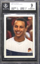2009-10 TOPPS STEPHEN CURRY ROOKIE BGS 9 picture