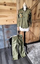 Vintage Boy Scout of America Uniform Boys Shirt Small/Medium Pants 8/10 picture