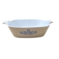 Corning Ware BLUE CORNFLOWER P-41-B Petite Casserole Dish Pan picture