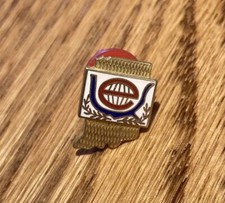 Unique Indiana Hoosier Pin For Hats Lapel VTG  picture