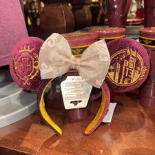 Disney Parks 2026 WDW Tower Of Terror Hollywood Studios Headband Ears NWT picture