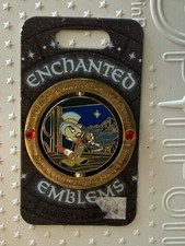 Large Disney Parks Enchanted Emblem Series JIMINY CRICKET Spinner 2020 LE picture