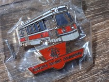 Vintage TTC Toronto Transit Commission Streetcar Enamel Lapel Pin Badge  picture