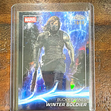 Topps 2025 Topps Chrome Marvel Phase Two Winter Soldier Bucky Barnes #38 /10 picture