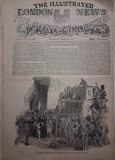 1848 THE ILLUSTRATED LONDON NEWS Saturday March 4 French Revolution  picture