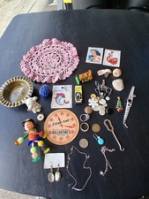 Junk Drawer Lot of Vintage & Antique Collectibles picture