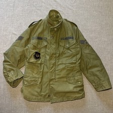 VTG 70s 1972 Vietnam Era USAF M-65 Cold Weather Field Coat Jacket Small picture