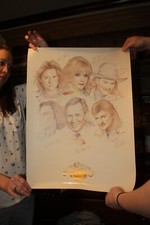 Vintage WR Case & Sons Country Music Collectibles Poster 23