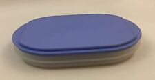 Tupperware Fridge Stackable 1 Pc Set Deli Keeper Meat Cheese #2575 Blue picture