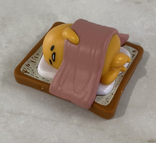 Sanrio Gudetama Lazy Egg Figure Bacon Egg Sandwich Sleeping Sushi Mini Toy 2