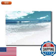 Renditions Gallery Rolling Wave Canvas Wall Art 32 in H x 48 in W picture