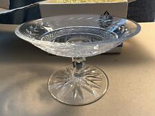 Waterford Crystal Compote - Candy Pedestal Dish | 6-inch Glandore | NEW w/ BOX picture