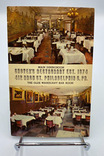 Vtg 1930's - 1940's Shoyer's Restaurant Philadelphia Pennsylvania Postcard picture