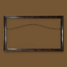Victorian Eastlake Antique Picture Frame Faux Wood Grain Decor Fits 9x16 Art picture