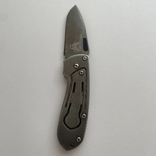 Benchmade McHenry & Williams AUS8 Drop Point Stainless Steel Manual Silver Pock… picture
