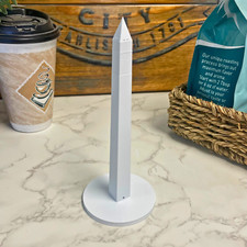 Washington Monument Replica – Detailed Plastic Sculpture, Iconic Landmark Decor picture