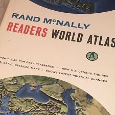 Rand McNally READERS WORLD ATLAS Hardcover 1951 picture