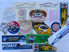 PORSCHE FACTORY STICKERS LOT OF 18 picture