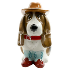 The Pioneer Woman Cowboy Charlie Stoneware Cookie Jar, 6.69 x 8.46 x 12.48 inche picture