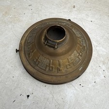 Vintage Art Deco Ceiling Pendant Hanging Brass/Swag Lamp Socket Holder 6” Fitter picture