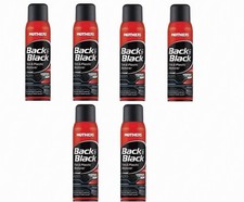 Mothers 06110 Back to Black Plastic and Trim Restorer Aerosol, 10 Ounce, 6 Pack picture
