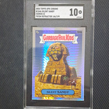 2020 Topps GPK Chrome Series 3 Silent Sandy #104a Prism Refractor 146/199 SGC 10 picture