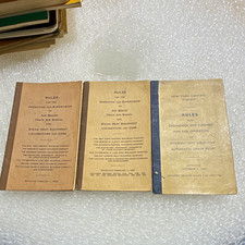 NY Central System Rules Manuals - Air Brake/Train Air Signal 1930, ATS 1935 picture