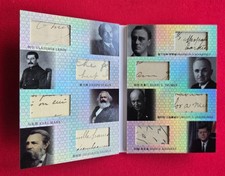1st Card 2025 Revelation History Booklet Relic Lenin JFK FDR Stalin Marx 01/50 picture