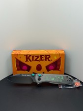 Kizer Drop Bear 2 HALLOWEEN Acrylic + Micarta GLOW-IN-THE-DARK, Limited picture