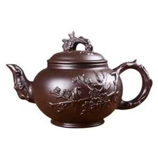 Yixing Purple Sand Pot Large Capacity Bubble Teapot Handmade Ceramic Single Pot picture